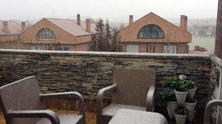 Fotos de la nieve enviadas por los lectores