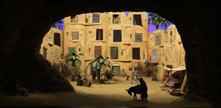 La muestra permanecerá en el Baluarte desde hoy hasta el próximo 7 de enero. Se abre todos los días de 10.30 a 13.30 y de 17 a 21 h (los días 24 y 31 cerrará a las 19 horas). El precio de entrada es de 1 (niños de 7 a 14 años) y 2 euros (a partir de 14 años).