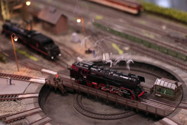 Amigos del Ferrocarril expone en Baluarte