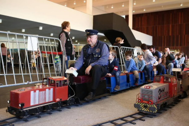 Amigos del Ferrocarril expone en Baluarte