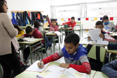 Estudiantes del IESO La Paz.