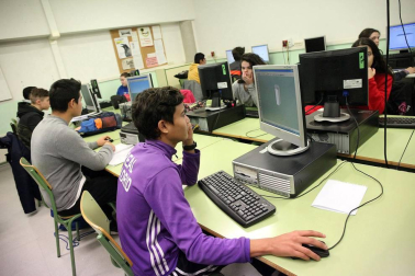 Estudiantes del IESO La Paz.