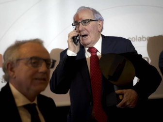Acto de entrega de premios a la Trayectoria Empresarial a Juan María Antoñana; la empresa Tenerías Omega recibió el premio a la Internacionalización e Industrias San Isidro, el premio a la Innovación.