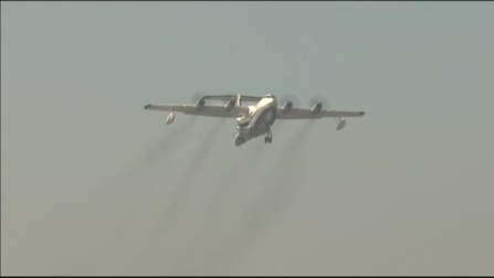 China pone en vuelo el mayor avión anfibio del mundo