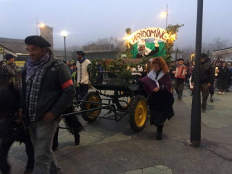 Galería de fotos del Olentzero en el refugio de Larraiza (sierra de Urbasa), Estella y San Adrián.