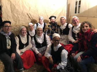 Galería de fotos del Olentzero en el refugio de Larraiza (sierra de Urbasa), Estella y San Adrián.