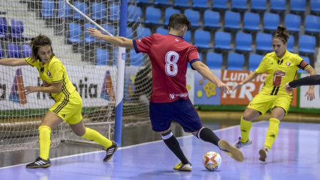 Osasuna Magna, Osasuna, Osasuna femenino y amigos de Puñal disputaron un torneo benéfico organizado por Sadar Bizirik.