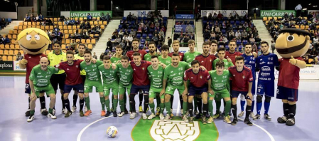 Osasuna Magna, Osasuna, Osasuna femenino y amigos de Puñal disputaron un torneo benéfico organizado por Sadar Bizirik.
