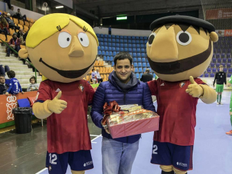 Osasuna Magna, Osasuna, Osasuna femenino y amigos de Puñal disputaron un torneo benéfico organizado por Sadar Bizirik.