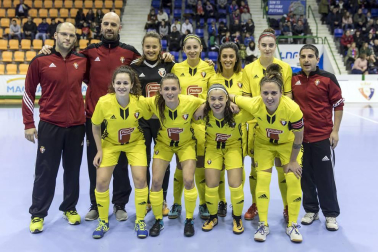 Osasuna Magna, Osasuna, Osasuna femenino y amigos de Puñal disputaron un torneo benéfico organizado por Sadar Bizirik.