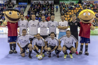 Osasuna Magna, Osasuna, Osasuna femenino y amigos de Puñal disputaron un torneo benéfico organizado por Sadar Bizirik.