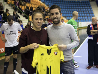Osasuna Magna, Osasuna, Osasuna femenino y amigos de Puñal disputaron un torneo benéfico organizado por Sadar Bizirik.