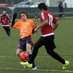 Galería de fotos de la última jornada de la fase de grupos del Torneo Interescolar de Fundación Osasuna