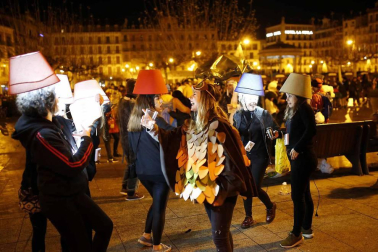 Imágenes de los disfraces de Nochevieja 2017 de Pamplona