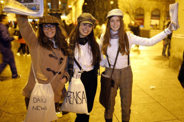 Imágenes de los disfraces de Nochevieja 2017 de Pamplona