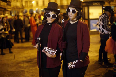 Imágenes de los disfraces de Nochevieja 2017 de Pamplona