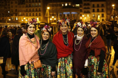 Imágenes de los disfraces de Nochevieja 2017 de Pamplona