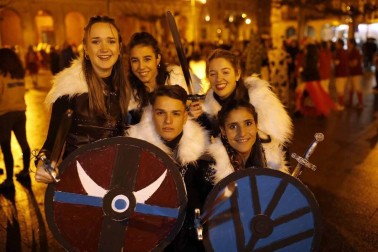 Imágenes de los disfraces de Nochevieja 2017 de Pamplona