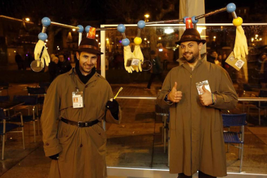 Imágenes de los disfraces de Nochevieja 2017 de Pamplona