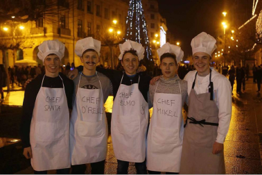 Imágenes de los disfraces de Nochevieja 2017 de Pamplona