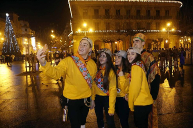 Imágenes de los disfraces de Nochevieja 2017 de Pamplona