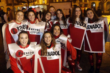Imágenes de los disfraces de Nochevieja 2017 de Pamplona