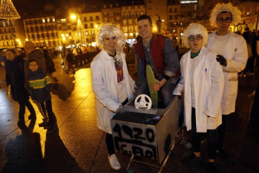 Imágenes de los disfraces de Nochevieja 2017 de Pamplona