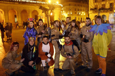 Imágenes de los disfraces de Nochevieja 2017 de Pamplona