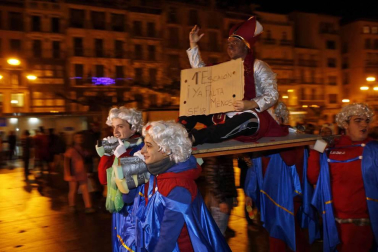 Imágenes de los disfraces de Nochevieja 2017 de Pamplona
