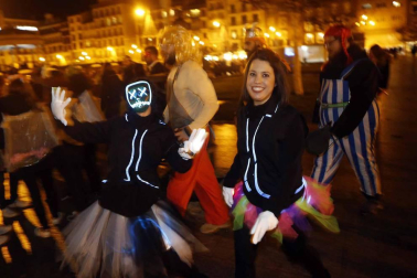 Imágenes de los disfraces de Nochevieja 2017 de Pamplona