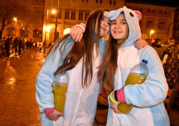 Imágenes de los disfraces de Nochevieja 2017 de Pamplona