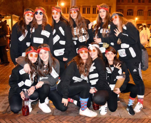 Imágenes de los disfraces de Nochevieja 2017 de Pamplona