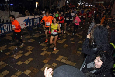 Imágenes de la San Silvestre celebrada en Tudela en 2017