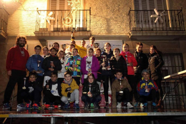 Imágenes de la San Silvestre celebrada en Tudela en 2017