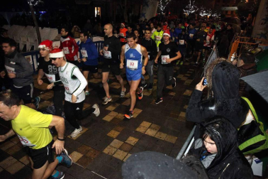 Imágenes de la San Silvestre celebrada en Tudela en 2017