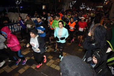 Imágenes de la San Silvestre celebrada en Tudela en 2017