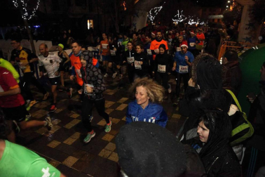 Imágenes de la San Silvestre celebrada en Tudela en 2017