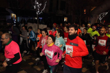 Imágenes de la San Silvestre celebrada en Tudela en 2017