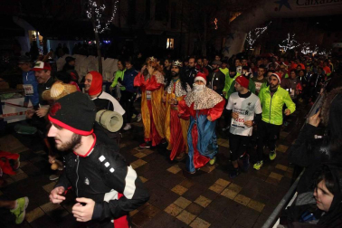 Imágenes de la San Silvestre celebrada en Tudela en 2017