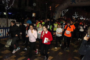 Imágenes de la San Silvestre celebrada en Tudela en 2017