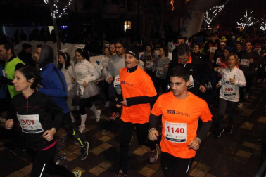 Imágenes de la San Silvestre celebrada en Tudela en 2017