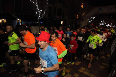 Imágenes de la San Silvestre celebrada en Tudela en 2017