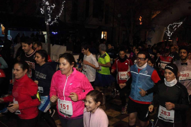 Imágenes de la San Silvestre celebrada en Tudela en 2017
