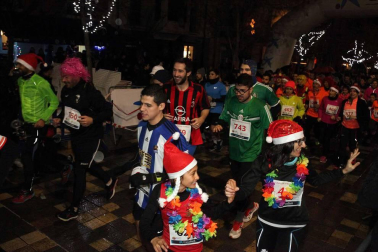 Imágenes de la San Silvestre celebrada en Tudela en 2017