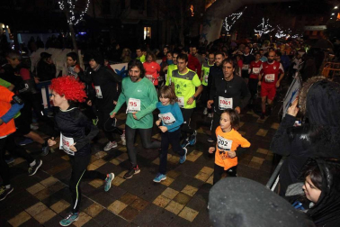 Imágenes de la San Silvestre celebrada en Tudela en 2017