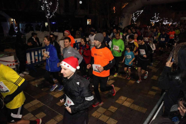 Imágenes de la San Silvestre celebrada en Tudela en 2017