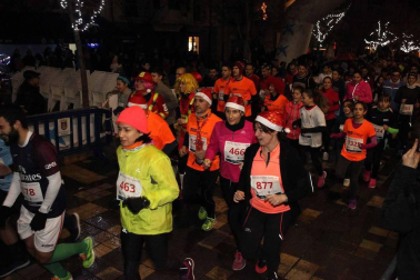 Imágenes de la San Silvestre celebrada en Tudela en 2017