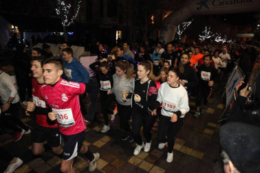 Imágenes de la San Silvestre celebrada en Tudela en 2017