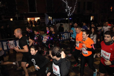 Imágenes de la San Silvestre celebrada en Tudela en 2017