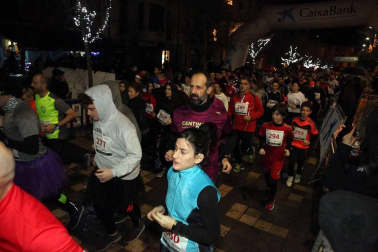 Imágenes de la San Silvestre celebrada en Tudela en 2017